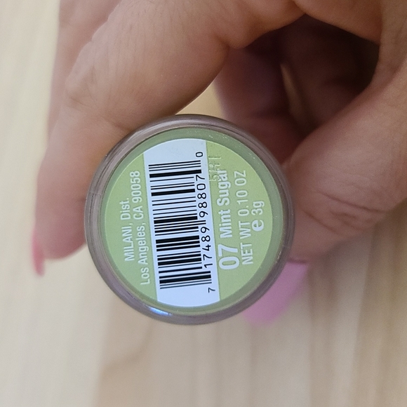 Milani Loose Eye Shadow Powder #07 Mint Suger with Brush - Picture 2 of 3